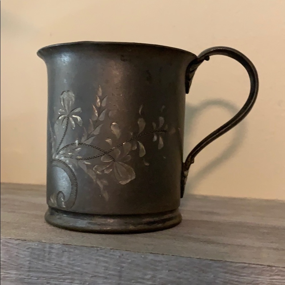 Silver plated cup